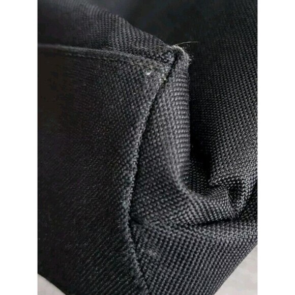 Fossil F/54 Y2K Natural Canvas Leather Strap Messenger Black - Picture 4 of 13